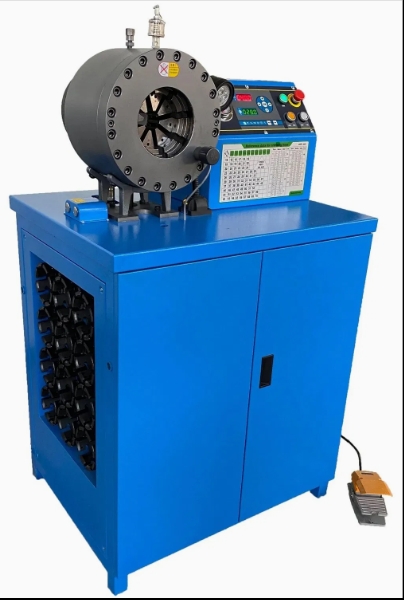 hydraulic pipe crimping machine 9