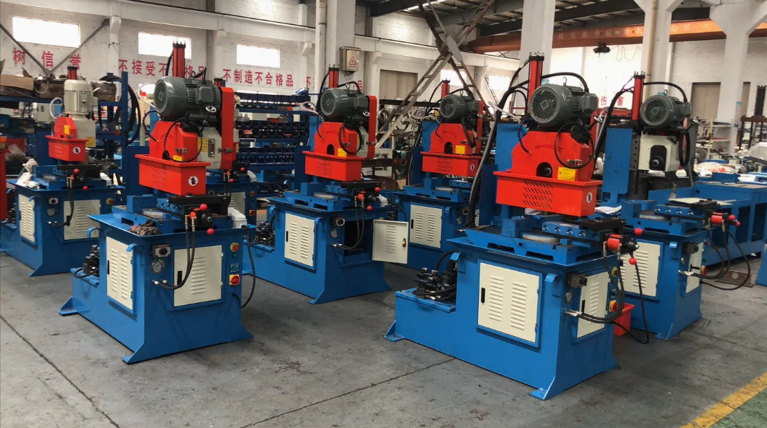 425 semi-automatic Pipe cutting machine for 130mm pipe cutting 