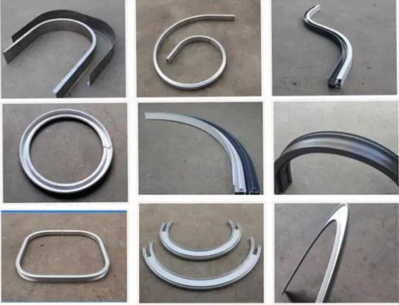 aluminium profile samples