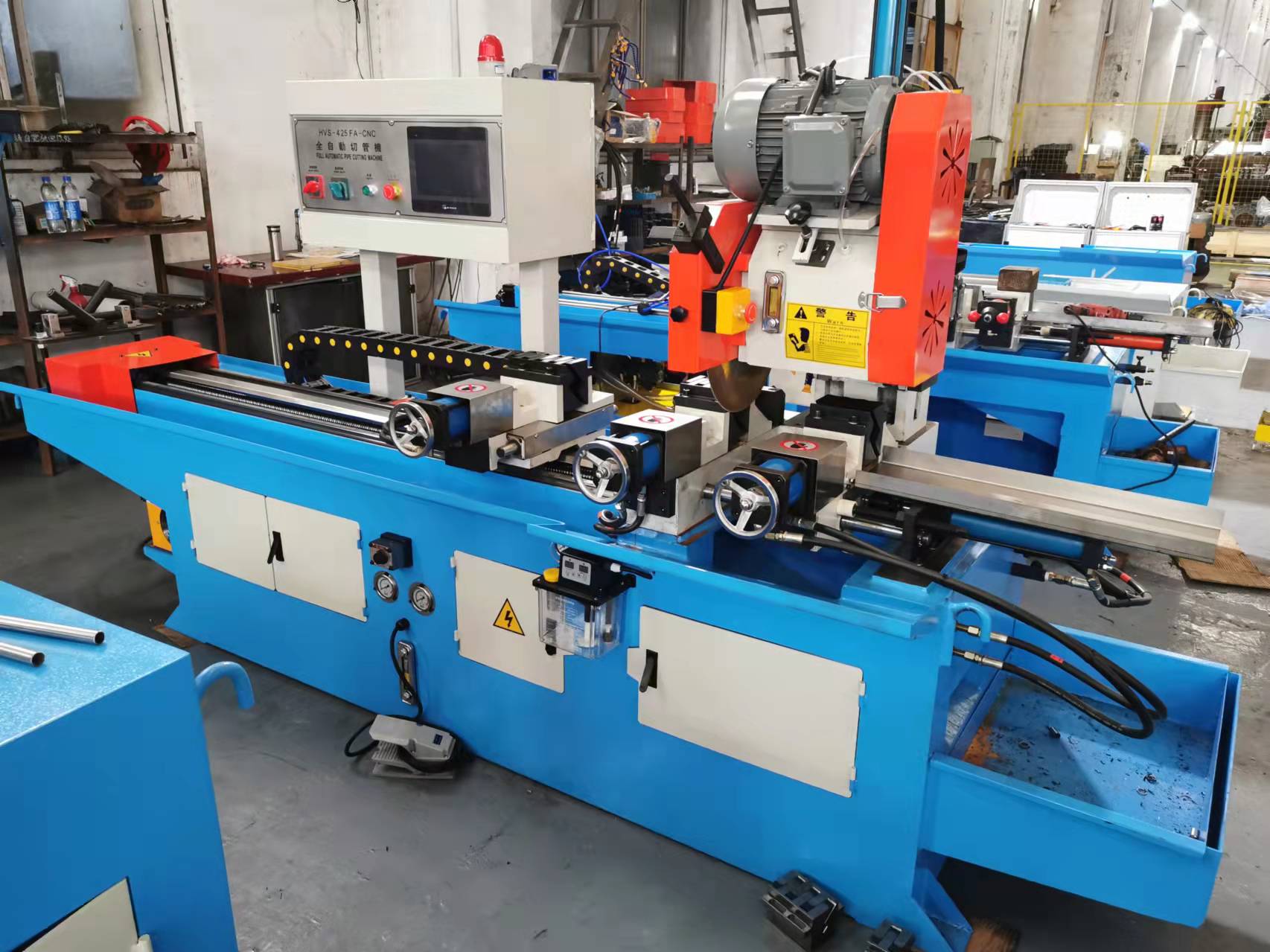 automatic hose cutting machine