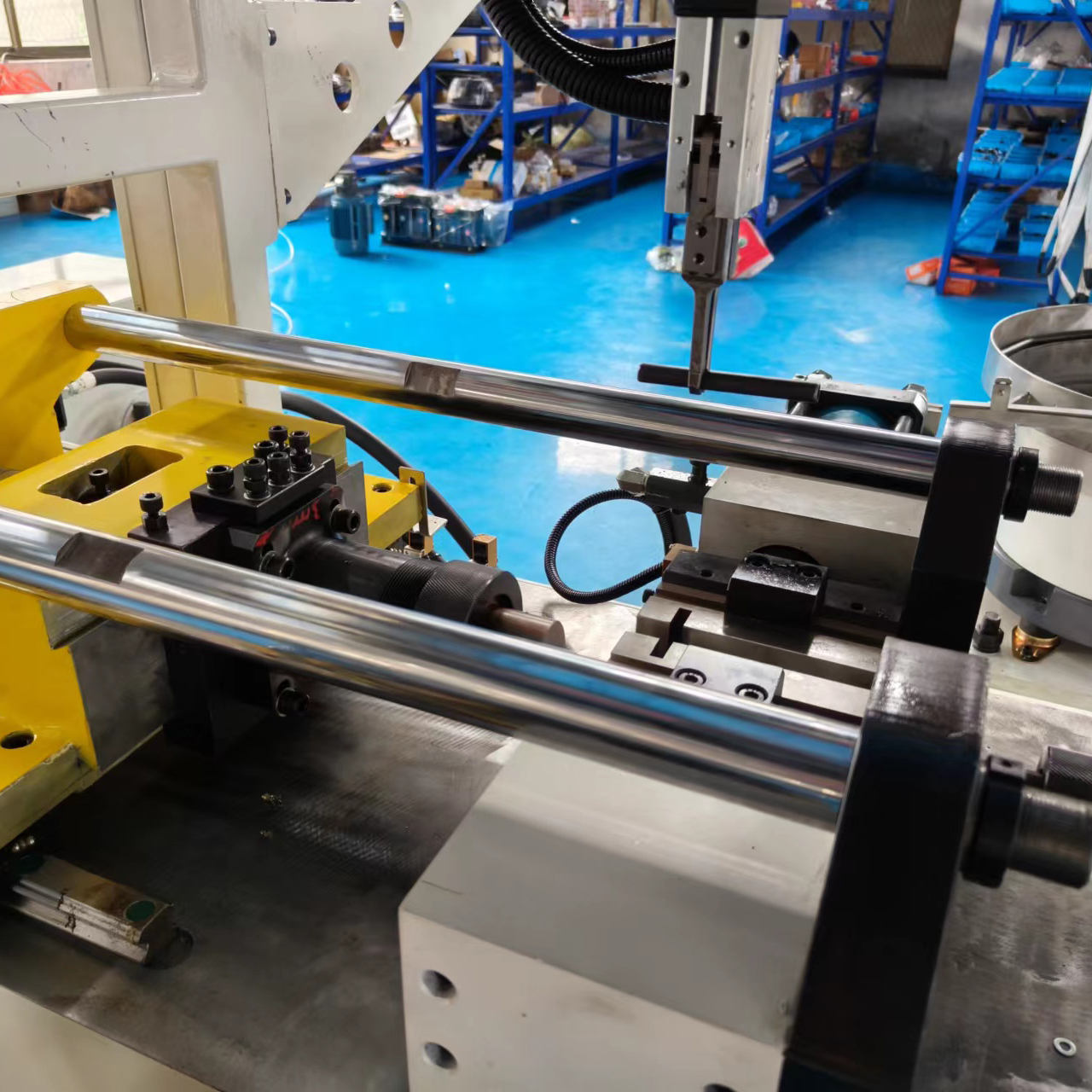 customerization automatic pipe end forming and pipe bending machine line 32