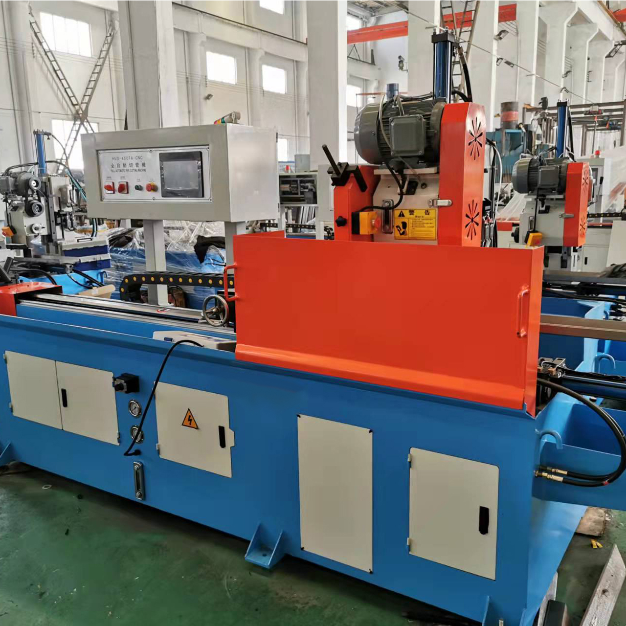 425 stainless steel round square tube CNC saw blade pipe cutting machine