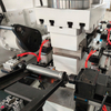 Automatic loading steel pipe expanding and reducing machine 