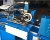 Radio frequency heating hydraulic copper tube end capping machine