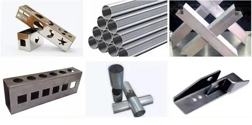 tube laser cutting samples